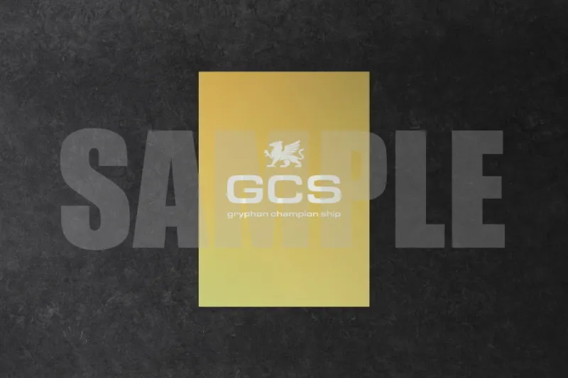 上位入賞スリーブ 金×白